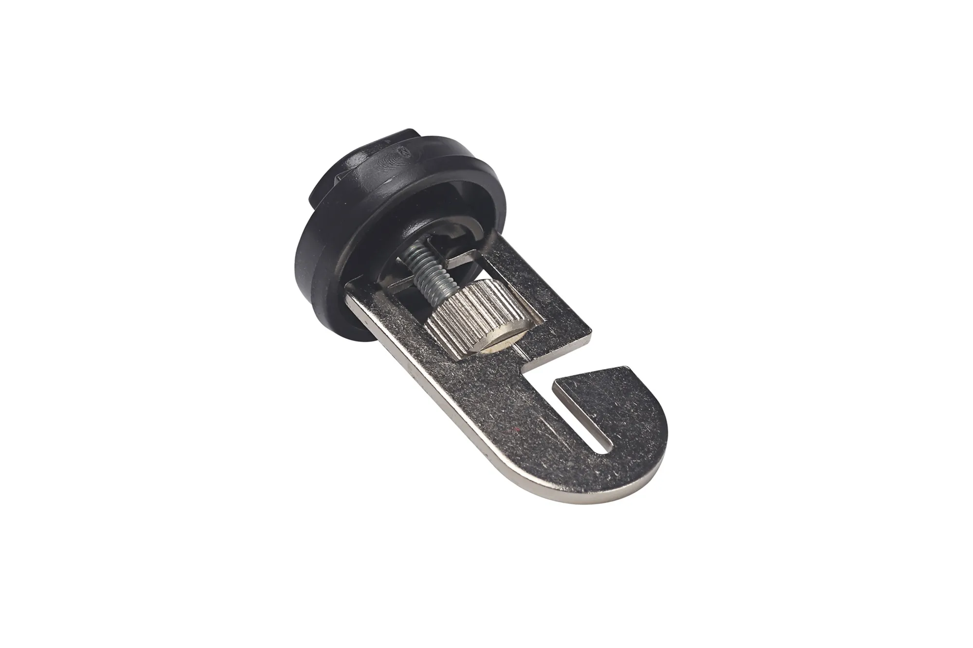 Mechanical Universal Hook Without Cap Max. Load: 10kg 99-067-2  Eutrac Adapters & Components-Black